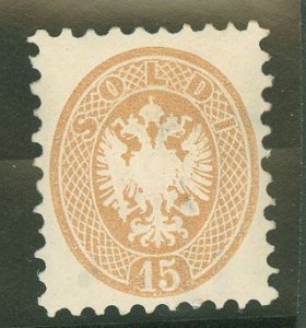 Austria/Lombardy-Venetia #24 Unused Single