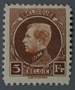 Belgium #168 VF OG PH HRM Gum Fine Excellent Color