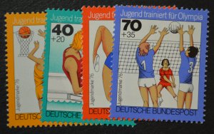 Germany Sc # B526-529, VF MNH