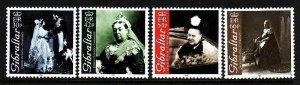 Gibraltar-Sc#860-3-unused NH set-Queen Victoria-2001-