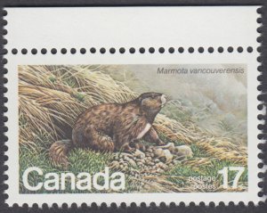 Canada - #883 Vancouver Island Marmot Endangered Wildlife - MNH