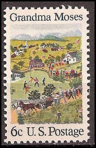 # 1370 MINT NEVER HINGED GRANDMA MOSES