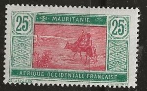 Mauritania ^ Scott # 29 - MH