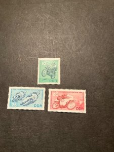 Stamps Germany (DDR) Scott #657-9 never hinged