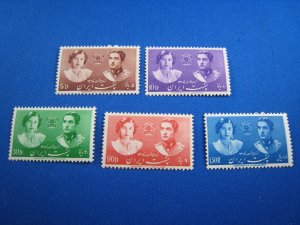 IRAN 1939 - SCOTT # 871-875  MNH     (i3)