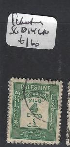 PALESTINE   (P2405B)  POSTAGE DUE SG   D14   VFU