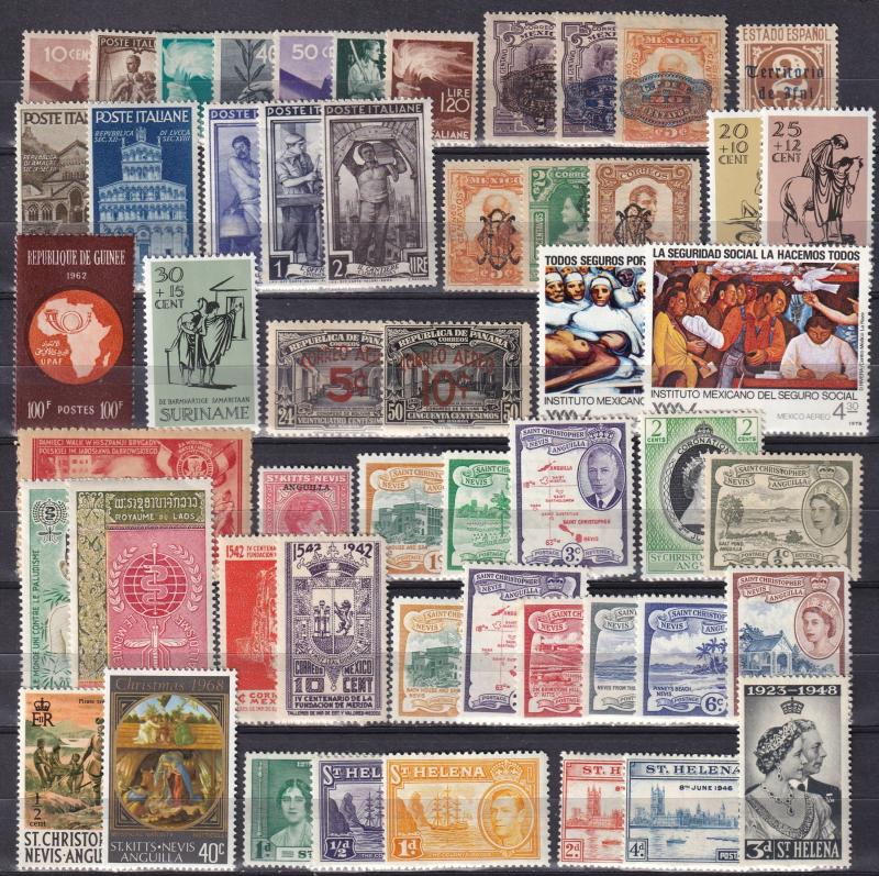 Worldwide  Lot-   Unused  (A19159)