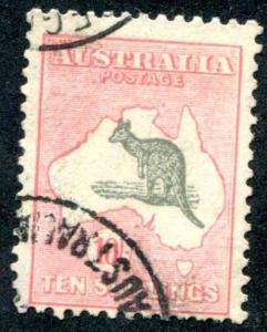 Australia #127 Fine  Used     ** Free shipping **