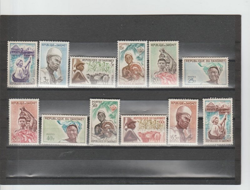 Dahomey  Scott#  160-171  MH  (1963)