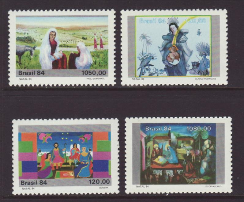 Brazil 1964-1967 Christmas MNH VF