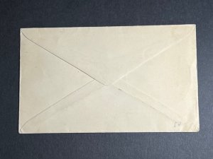 1938 New Zealand First Day Cover FDC King George VI Hamilton Sioux Falls SD USA