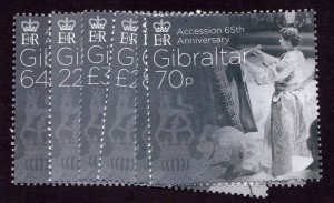 Gibraltar       1597 - 1602          MNH OG