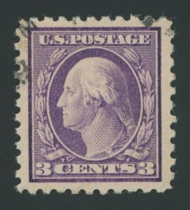 USA 426 - 3 cent perf 10 Single Line Wmk - XF/Superb Used