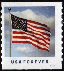 SC#5053 (49¢) U.S. Flag Single (2016) SA