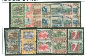 South West Africa #108-110/120 Used Single (Wildlife)