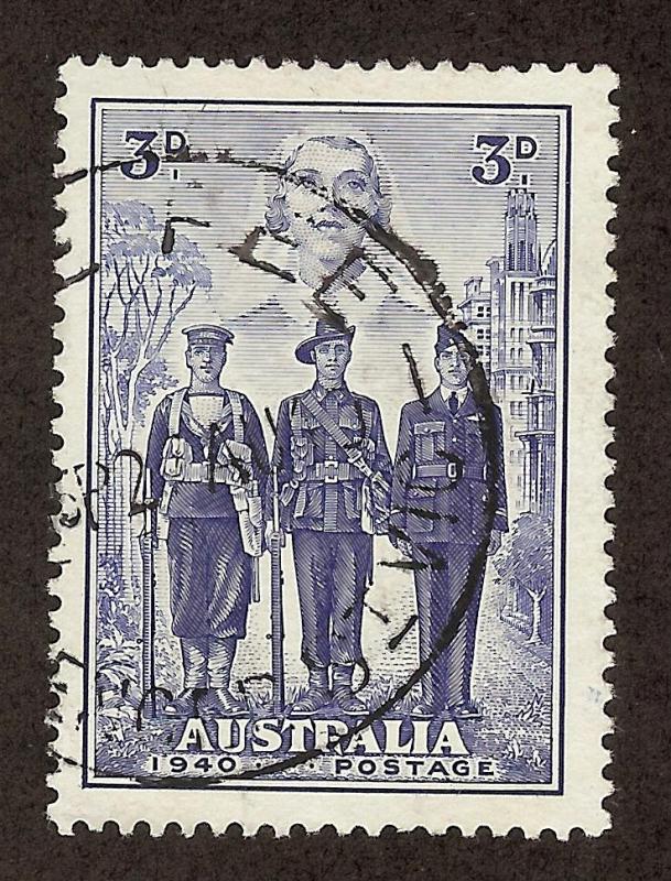 AUSTRALIA SC# 186 F-VF U 1940