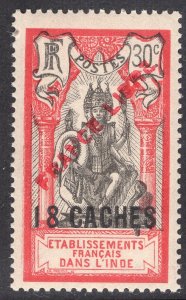 FRENCH INDIA SCOTT 114