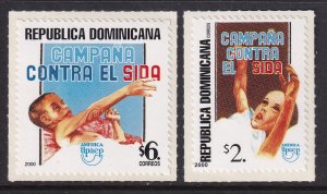 Dominican Republic 1371C-1371D MNH VF