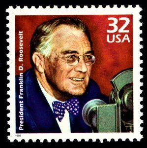 US 3185a MNH VF 32 Cent Pres Franklin D. Roosevelt Celebrate The Century 1930s