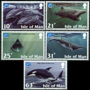 ISLE OF MAN 1998 - Scott# 776-80 Marine Life Set of 5 NH