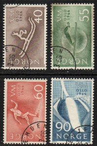 Norway Sc #486-489 Used