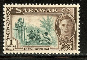 Sarawak # 192, Mint Hinge.