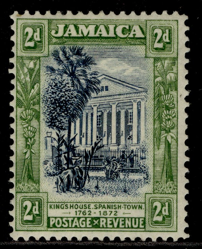 JAMAICA GV SG97, 2d indigo & green, M MINT.