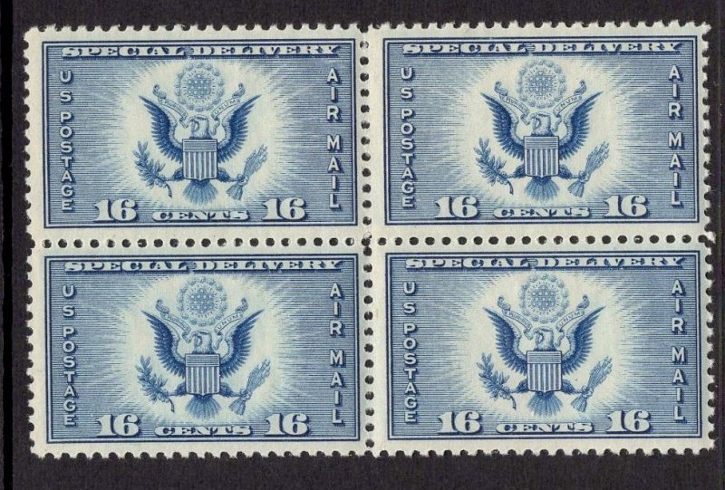 US Stamp #CE1 Block of 4 MINT NH SCV $3.60