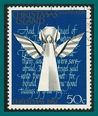 Christmas Island 1982 Christmas, 50c used #136,SG169