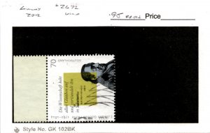Germany, Postage Stamp, #2672 Used, 2012 Johann Fichte (AB)