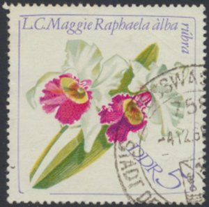 German Democratic Republic  SC# 1057  Used Flowers  see details & scans