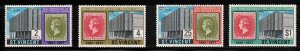 ST VINCENT Scott # 312-15 MH - QEII - New Post Office & Old Stamps