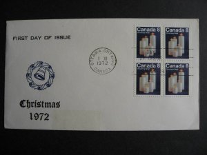 Canada Viking, Peters Enterprises cachet FDC Sc 607 1972 Xmas