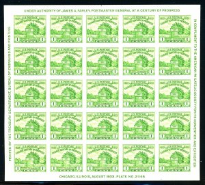 U.S. #730 MINT NH