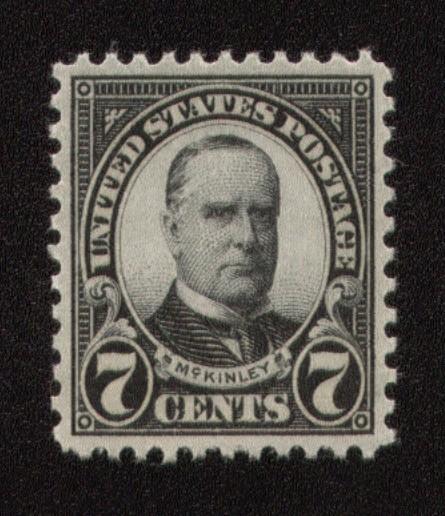 639 - 7 cent McKinley PSE Graded Cert: XF-Sup 95 Mint OGnh