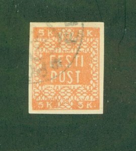 ESTONIA 1 USED BIN $0.80