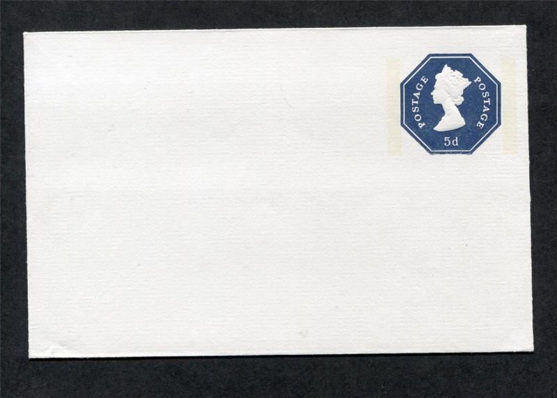 QE2 5d POSTAL STATIONERY ENVELOPE