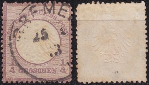 GERMANY REICH [1872] MiNr 0001 ( O/used ) [02]