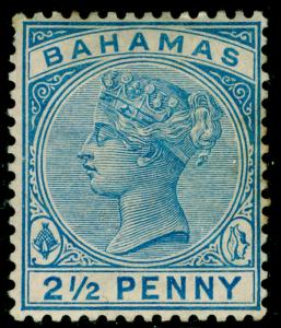 BAHAMAS SG50, 2½d dull blue, M MINT. Cat £85.