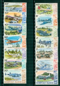 NORFOLK ISLAND 265-268 MNH CV $14.05 BIN $7.50