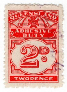 (I.B) Australia - Queensland Revenue : Adhesive Duty 2d