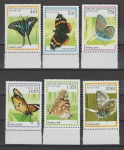 BENIN 1996 SG 1361/6 + MS 1367 MNH