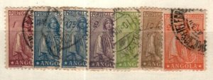 Angola Scott 257-62 Used [TH341]