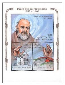 1999 - VATICAN - Scott #1105 - Sheet - MNH VF **