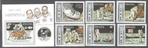 Rwanda 951-57 MNH Space SCV14.40