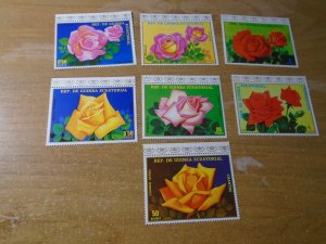 Equatorial  Guinea    MNH  Flowers