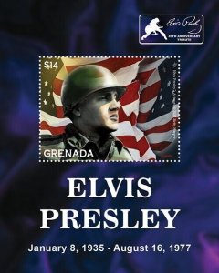 2023 06- GRENADA - ELVIS PRESLEY      1V  complet set    MNH **