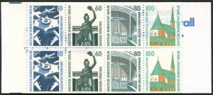 Berlin 1989, Scott#9N553a MNH booklet, Mi.#MH15 cv. € 60