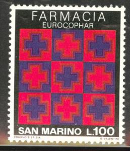 San Marino Scott 868  MH* 1975 stamp