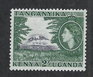 KENYA, UGANDA, & TANZANIA SC# 114  FVF/LH 1954